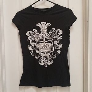 👗2/$29👗 Express | Graphic T with rhinestones